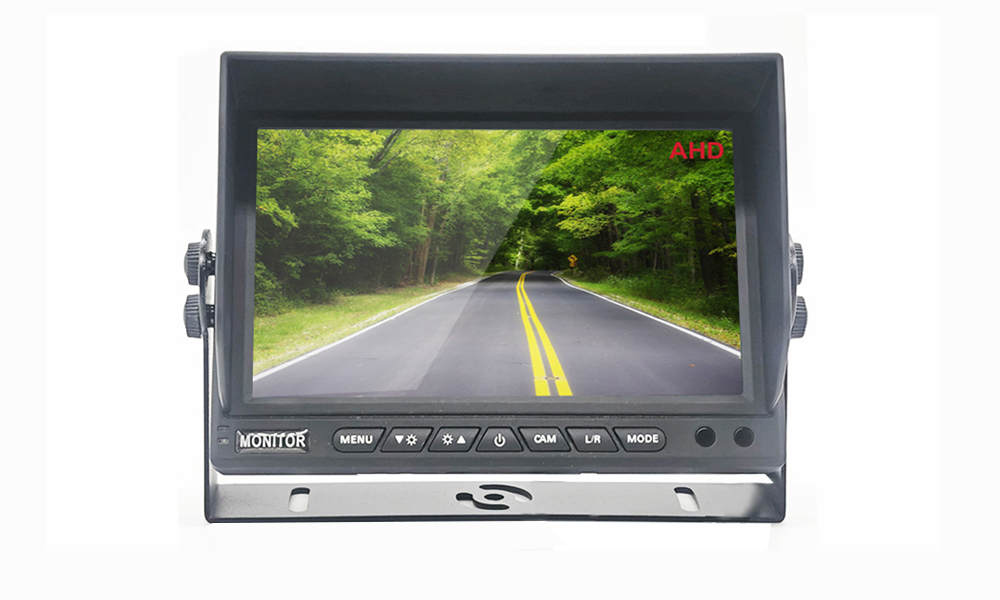 7inch AHD 1080P HD Car Monitor With 2CH 4CH Video Recorder